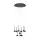 EGLO , 39714 , NUCETTO , függeszték , 3000 K , LED , 10X4,5W , Yes , IP20 , átlátszó
