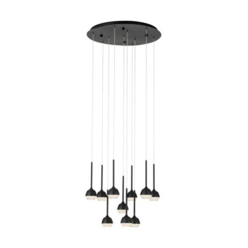 EGLO , 39714 , NUCETTO , függeszték , 3000 K , LED , 10X4,5W , Yes , IP20 , átlátszó