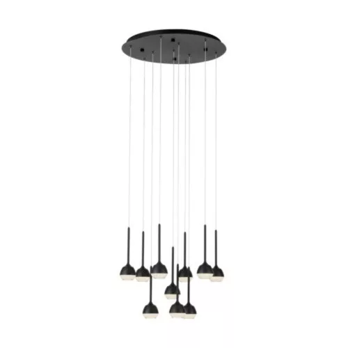 EGLO , 39714 , NUCETTO , függeszték , 3000 K , LED , 10X4,5W , Yes , IP20 , átlátszó