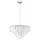 EGLO, 39722, CARVARIO, lampă suspendată, E14, 10X40W, IP20, transparent, satinat