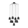 EGLO , 39739 , BERNABETTA , függeszték , E27 , 9X40W , IP20 , fekete, arany