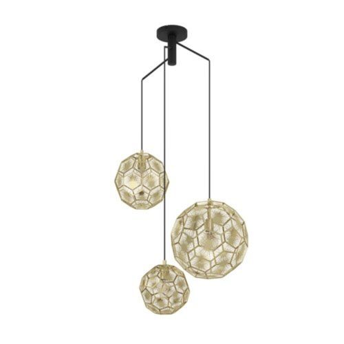EGLO , 39758 , SKOURA , függeszték , E27 , 3X60W , IP20