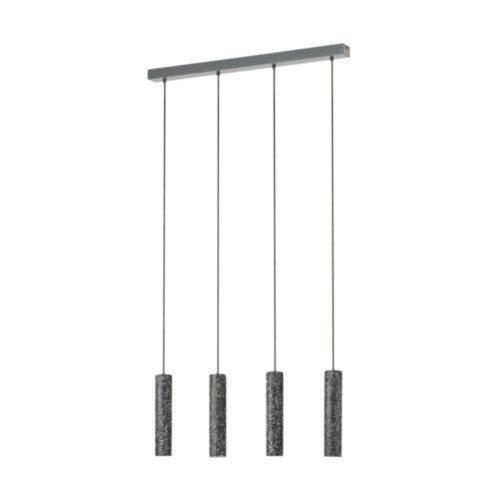 EGLO , 39822 , MENTALONA , függeszték , GU10 , 4X4,5W , IP20 , fekete, fehér