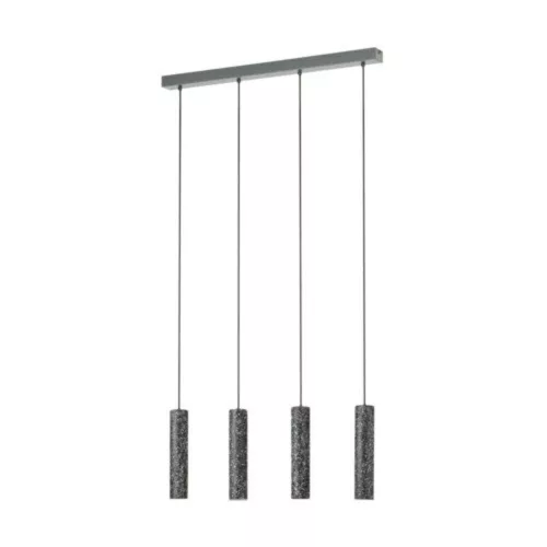 EGLO , 39822 , MENTALONA , függeszték , GU10 , 4X4,5W , IP20 , fekete, fehér