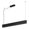 EGLO , 39826 , AUROTONELLO , függeszték , 3000 K +4000 K , LED , 1X29W , Dimmelhető , IP20 , fekete, átlátszó