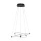 EGLO , 39839 , BANDERILLAS , függeszték , 3000 K , LED , 22W , IP20 , fehér, fekete