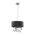 EGLO, 39845, ESCUELA, lampă suspendată, E27, 3X16W, IP20, negru, transparent