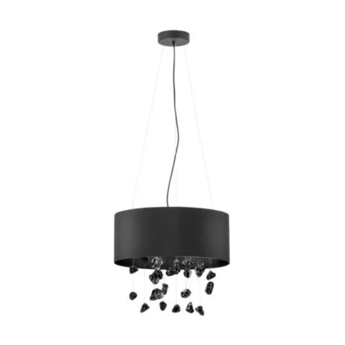 EGLO, 39845, ESCUELA, lampă suspendată, E27, 3X16W, IP20, negru, transparent