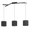 EGLO, 39886, BALNARIO, lampă suspendată, E27, 3X40W, IP20, negru
