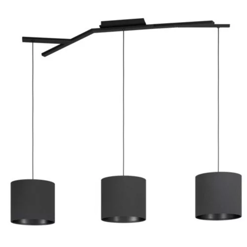 EGLO, 39886, BALNARIO, lampă suspendată, E27, 3X40W, IP20, negru