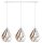 EGLO , 43002 , CARLTON 1 , függeszték , E27 , 3X60W , IP20