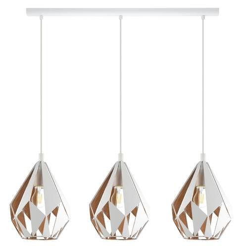 EGLO , 43002 , CARLTON 1 , függeszték , E27 , 3X60W , IP20