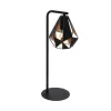 LED lámpa , asztali , E27 , acél , fekete , vörösréz , EGLO , CARLTON 4 , 43058