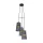 EGLO , 43108 , HONEYBOURNE , függeszték , E27 , 3X60W , IP20 , horganyzott, antikolt arany