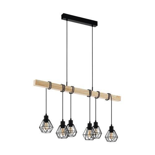 EGLO , 43133 , TOWNSHEND 5 , függeszték , E27 , 6X60W , IP20