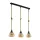 EGLO, 43192, RAMPSIDE, lampă suspendată, E27, 3X28W, IP20, chihlimbar