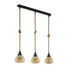 EGLO, 43192, RAMPSIDE, lampă suspendată, E27, 3X28W, IP20, chihlimbar