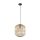 EGLO , 43216 , BORDESLEY , függeszték , E27 , 1X28W , IP20 , natúr