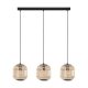 EGLO , 43217 , BORDESLEY , függeszték , E27 , 3X28W , IP20 , natúr