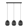 EGLO , 43266 , DEMBLEBY 1 , függeszték , E27 , 3X40W , IP20 , fekete