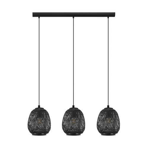EGLO , 43266 , DEMBLEBY 1 , függeszték , E27 , 3X40W , IP20 , fekete