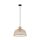 EGLO , 43285 , AUSNBY , függeszték , E27 , 1X40W , IP20 , natúr