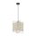 EGLO , 43292 , BRIDEKIRK , függeszték , E27 , 1X40W , IP20 , natúr