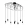 EGLO , 43322 , HOGSMILL , függeszték , E27 , 8X40W , IP20