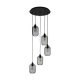 EGLO , 43334 , WRINGTON , függeszték , E27 , 5X60W , IP20