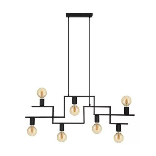 EGLO, 43365, FEMBARD, lampă suspendată, E27, 7X60W, IP20