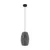 EGLO , 43391 , RIYADH , függeszték , E27 , 1X40W , IP20 , antikolt fekete