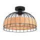 EGLO , 43398 , ANWICK , mennyezeti lámpa , E27 , 1X60W , IP20 , natúr