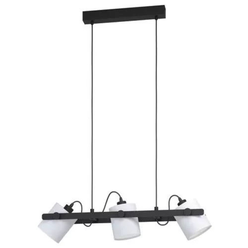 EGLO , 43426 , HORNWOOD 1 , függeszték , E27 , 3X28W , IP20 , fehér