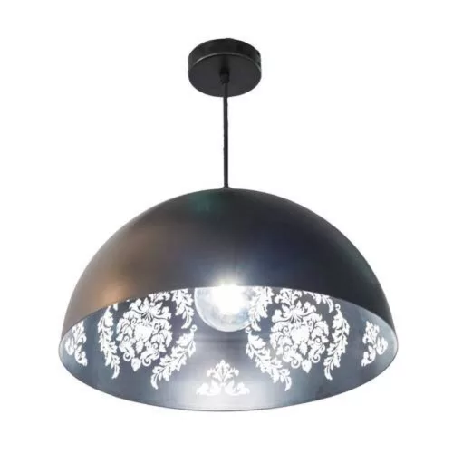 EGLO , 43472 , CONGRESBURY , függeszték , E27 , 1X40W , fekete, fehér