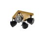 EGLO , 49079 , GATEBECK , spot lámpa , E14 , 4X40W , IP20 , fekete