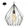 EGLO , 49257 , CARLTON , függeszték , E27 , 1X60W , IP20