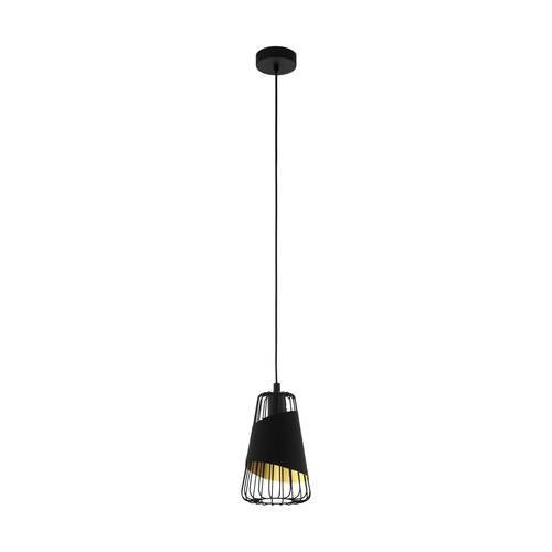 EGLO , 49447 , AUSTELL , függeszték , E27 , 1X60W , IP20 , fekete, arany