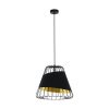 EGLO , 49509 , AUSTELL , függeszték , E27 , 1X60W , IP20 , fekete, arany