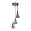 EGLO , 49647 , BARNSTAPLE , függeszték , E27 , 3X40W , IP20 , kopott hatású horganyzott