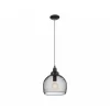 LED lámpa függeszték , mennyezeti , E27 , acél , fekete , EGLO , STRAITON , 49736