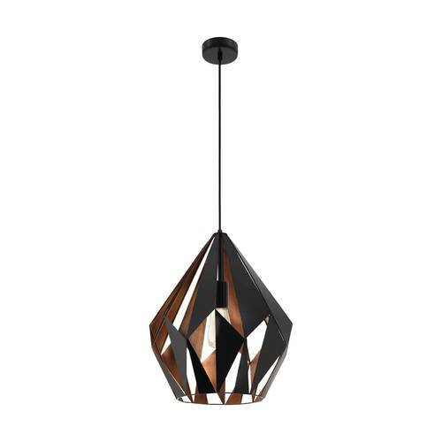 EGLO , 49878 , CARLTON 1 , függeszték , E27 , 1X60W , IP20