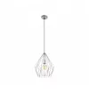 LED lámpa függeszték , mennyezeti , E27 , acél , ezüst , EGLO , CARLTON , 49935