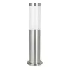 LED corp de iluminat, exterior, lampadar, E27-es decorativ, oțel inoxidabil, IP44, EGLO, HELSINKI, 81751