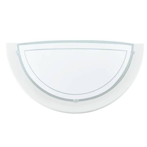 EGLO , 83154 , PLANET 1 , fali lámpa , E27 , 1X60W , IP20 , fehér, átlátszó