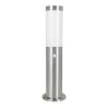 LED corp de iluminat, exterior, decorativ, lampadar, E27-es decorativ, oțel inoxidabil, IP44, EGLO, HELSINKI, 83279
