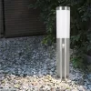 LED corp de iluminat, exterior, decorativ, lampadar, E27-es decorativ, oțel inoxidabil, IP44, EGLO, HELSINKI, 83279