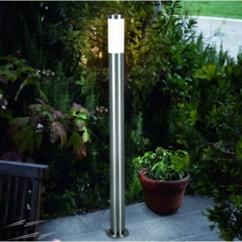 LED corp de iluminat, exterior, decorativ, lampadar, E27-es decorativ, oțel inoxidabil, IP44, EGLO, HELSINKI, 83281