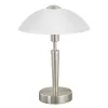 EGLO, 85104, SOLO 1, lampă de masă, E14, 1X40W, Yes, IP20, alb