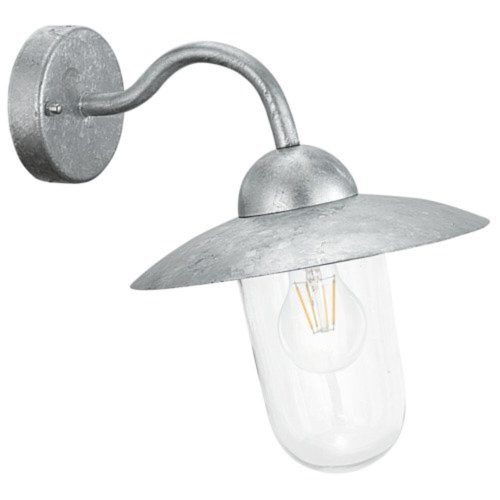 EGLO , 88489 , MILTON , fali lámpa , E27 , 1X60W , IP44 , átlátszó
