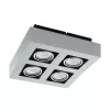 EGLO , 91355 , LOKE 1 , falon kívüli lámpa , GU10 , 4X4,6W , IP20